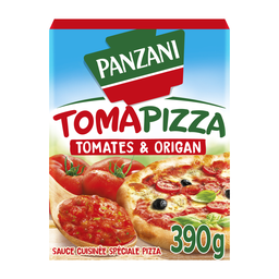 PANZANI Sauce tomate et origan spécial pizza brique 390g