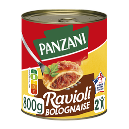 PANZANI Raviolis à la sauce bolognaise 800g