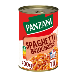 PANZANI Spaghetti bolognaise Le plat individuel de 400g