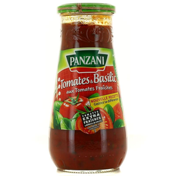 PANZANI sauce tomate basilic: le pot de 600g