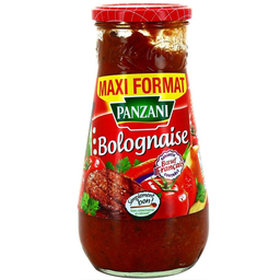 PANZANI sauce pleine saveur bolognaise 800g
