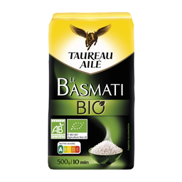 TAUREAU AILE Riz Basmati Long Bio 500 g