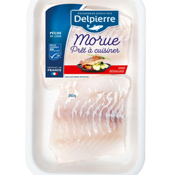 DELPIERRE Filets de morue sans dessalage