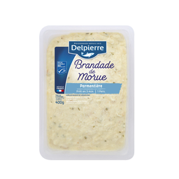 DELPIERRE Brandade de morue parmentière MSC 400 g