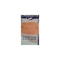 DELPIERRE Salmão Fumado Selvagem 4 Fatias 120 g