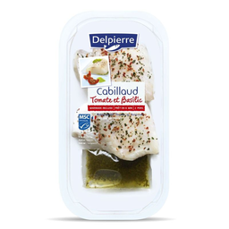 DELPIERRE Bacalhau MSC Tomate Manjericão 210 g