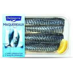 DELPIERRE Filetes de cavala com limão 245 g