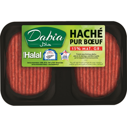 DABIA Steaks Hachés 15% MG Halal
