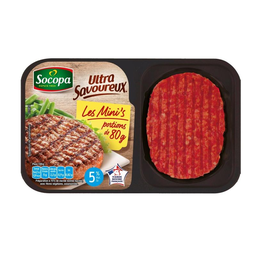 SOCOPA 2 Hamburguesas Ultra Sabrosas 5% MG 160 g