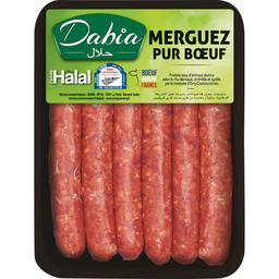 DABIA Merguez Pur Bœuf Halal