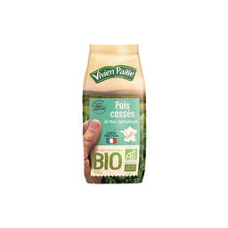 VIVIEN PAILLE pois cassés de nos agriculteurs BIO: le paquet 500g