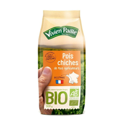 VIVIEN PAILLE pois chiches de nos agriculteurs BIO 500g
