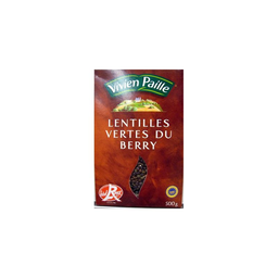 VIVIEN PAILLE Lentilhas verdes de Berry 500 g