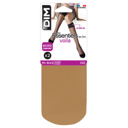 DIM Medias hasta la rodilla mujer ámbar Mes Essentiels lote de 2 pares