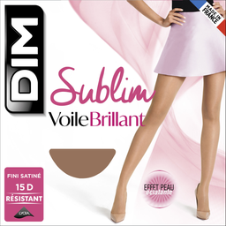 DIM Sublim sheer shiny tights gazelle size 2 Pair