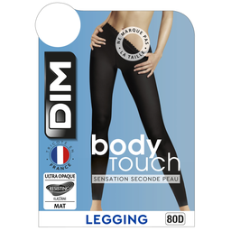 DIM Women's Leggings black Body touch size 40/42