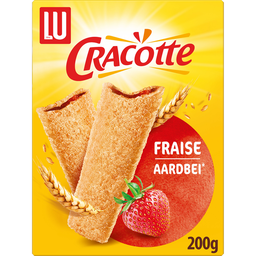 LU Biscottes Fourrés à la Fraise Cracotte