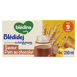 BLEDIDEJ Céréales bébé dès 9 mois Pain au chocolat BLEDINA