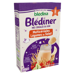 BLEDINER Céréales en poudre légumes du soleil dès 8 mois 240g