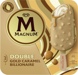 LANGNESE multipack magnum double gold caramel billionaire 3X85ml
