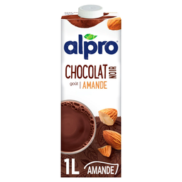ALPRO Bebida vegetal leche de almendras chocolate negro 1 L