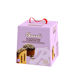 MOTTA Panettone 3 chocolates 750 g