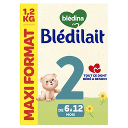 BLEDILAIT Leche de continuación 2ª edad en polvo 1,2 kg