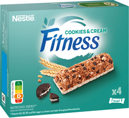 FITNESS Nestle cerealien riegel cookies & cream 4X23,5g