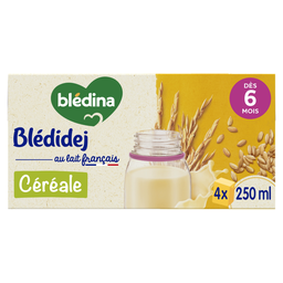 BLEDIDEJ Céréales bébé dès 6 mois Saveur céréales BLEDINA