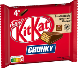 KITKAT Kit kat chunky milk multipack 4X40g