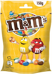 M&M'S Peanut bonbons chocolatés à la cacahuète 150g