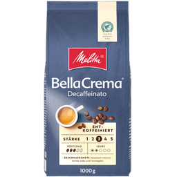MELITTA Café grains bella crema decaffeinato 1 kg
