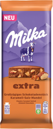 MONDELEZ MILKA Chocolate Extra Karamell-Salz-Mandel 190 g