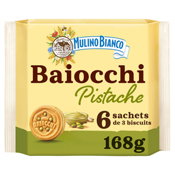 MULINO BIANCO Biscuits Baiocchi Pistacchio MULINO BIANCO