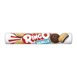 RINGO Biscuits avec garniture goût vanille 165g