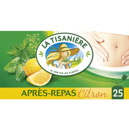LA TISANIERE Infusion Après-repas citron 37,5 g