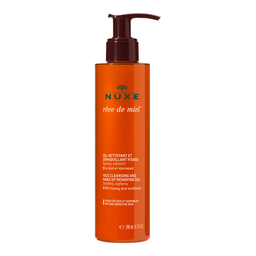 NUXE rêve de miel gel nettoyant et demaquillant 200ml