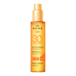 NUXE Huile solaire Visage Corps Bronzante Haute Protection Spf 30