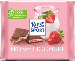 RITTER SPORT erdbeer joghurt 100g