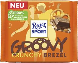 RITTER SPORT groovy crunchy brezel 100g