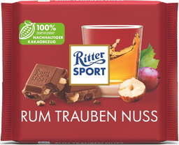 RITTER SPORT rum trauben nuss 100g