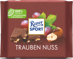 RITTER SPORT trauben nuss 100g