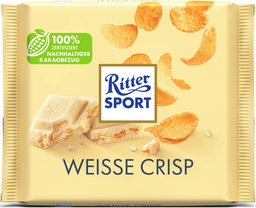 RITTER SPORT weisse crisp 100g