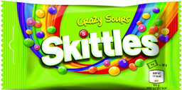 SKITTLES Wrigley crazy sours, 38g