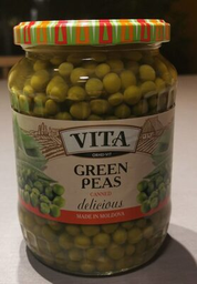 VEGETABLE PRESERVED Ervilhas em Conserva (Frasco de Vidro)