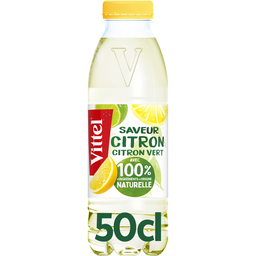VITTEL Agua sin gas aromatizada lima 50 cl