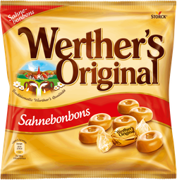 WERTHERS ORIGINAL Storck werther's original klassische sahnebonbons 245g, 30 pcs