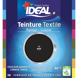IDEAL Tinte textil negro 75 ml