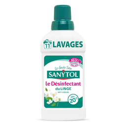 SANYTOL Desinfectante de ropa anti-olores flores blancas 500 ml