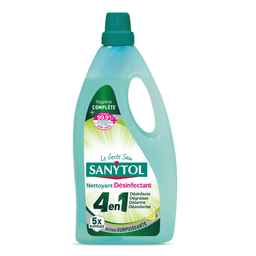SANYTOL Household Cleaner Floor And Surface 4 Action Protection 1 L